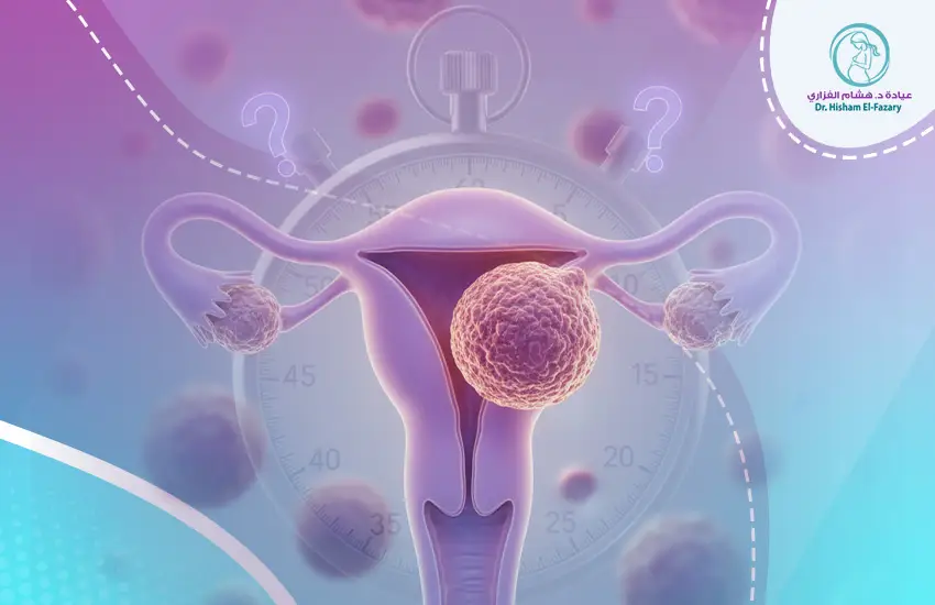 متى يكون حجم الورم الليفي خطير